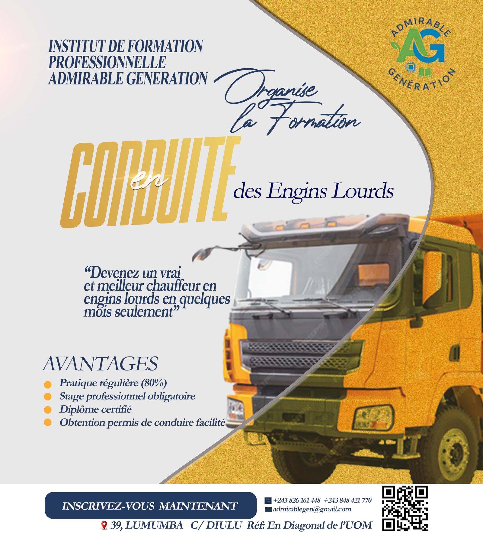 Publicite ADMIRABLE GENERATION