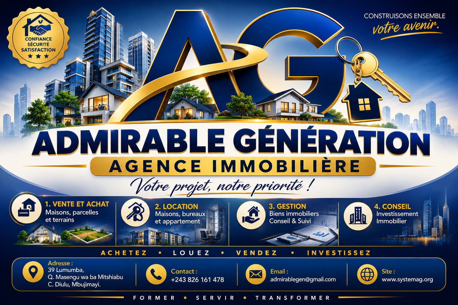 Publicite ADMIRABLE GENERATION
