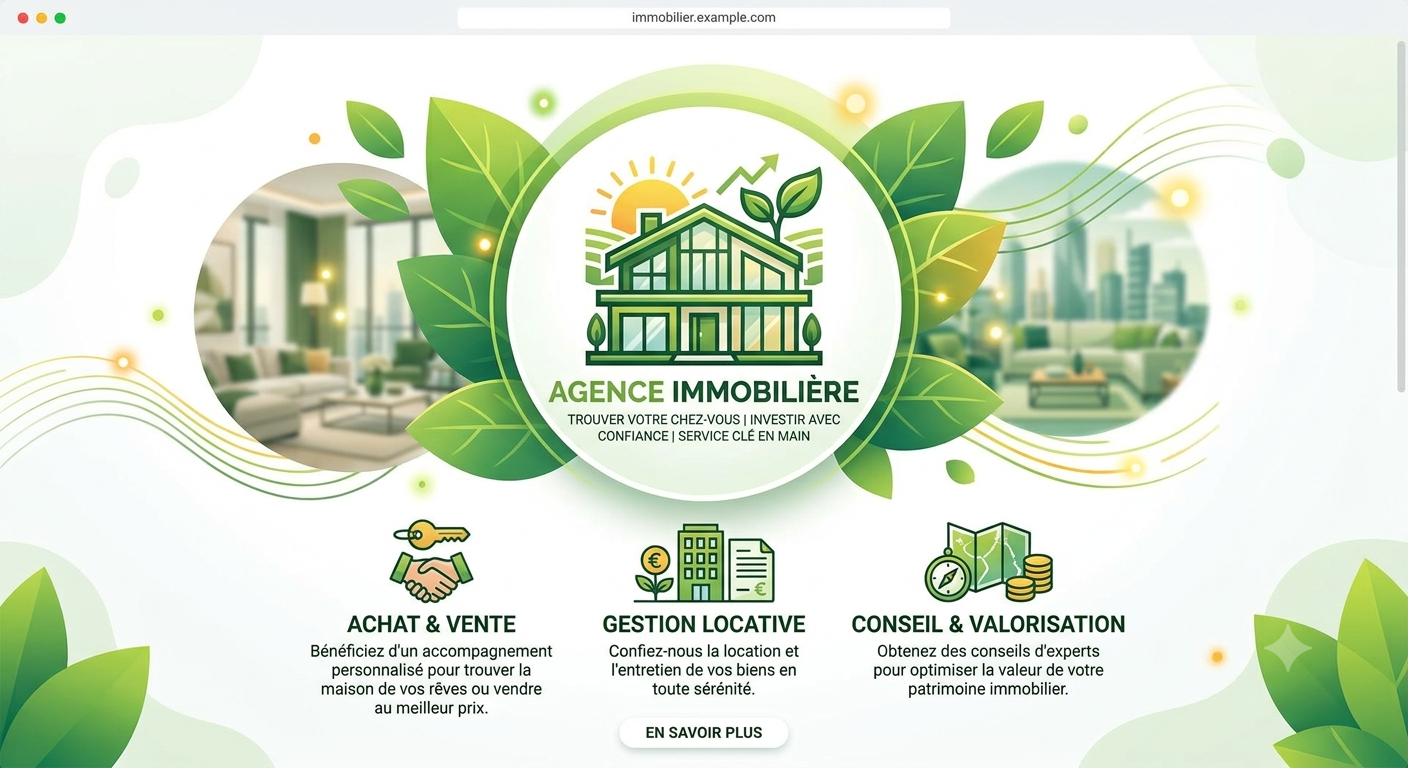Immobilier (Agence immobiliere)